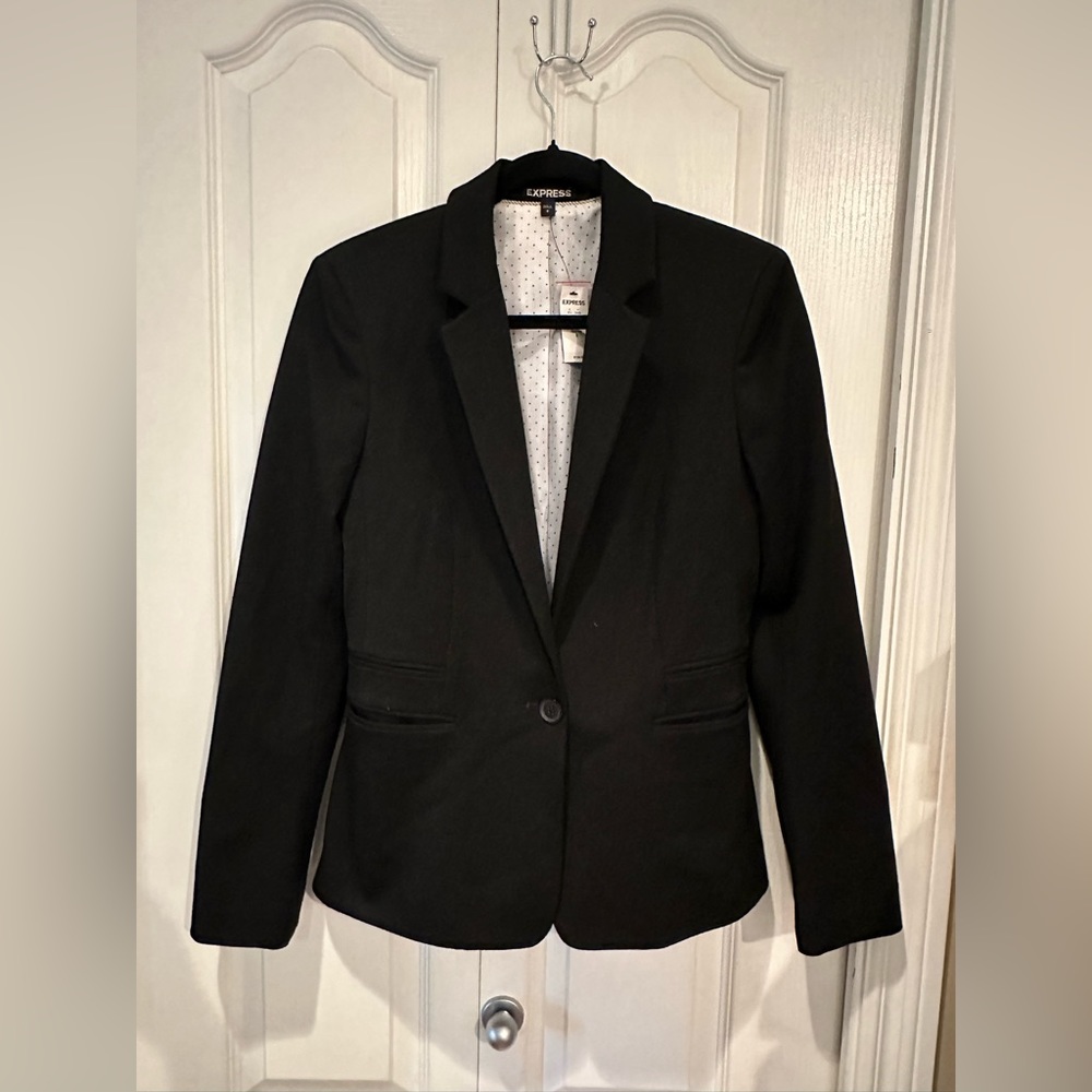 NEW express slim fit blazer